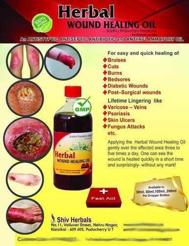 Herbal Wound Healing Oil