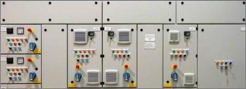 Single Phase Control Panels Base Material: Mild Steel