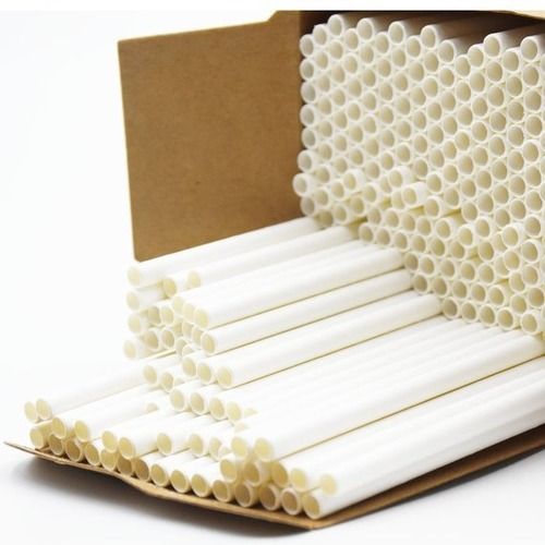 Unprinted Paper Straw (6mm x 210mm)