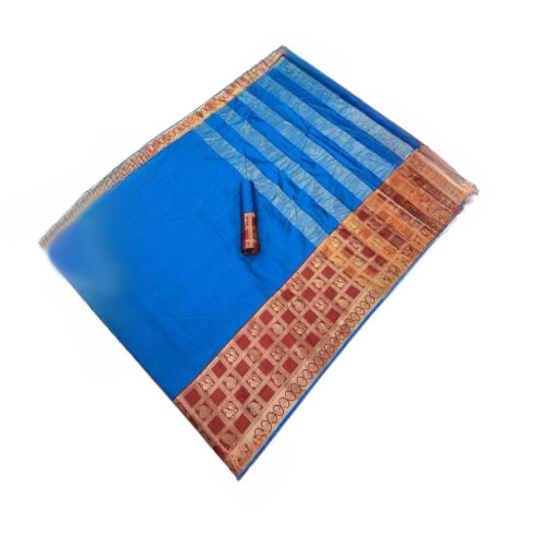 Cotton Silk Saree - Color: Multicolour