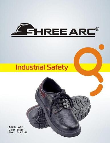 Black Shree Arc Safety Shoes For Labour