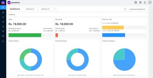 Sproworks Invoice Generating Software