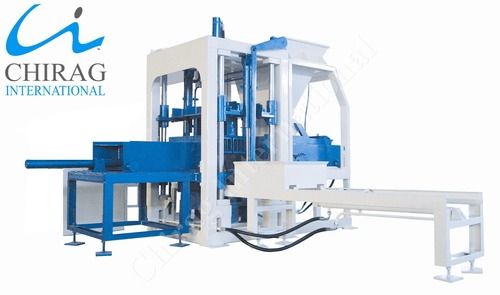 Blue Cement Brick Machine