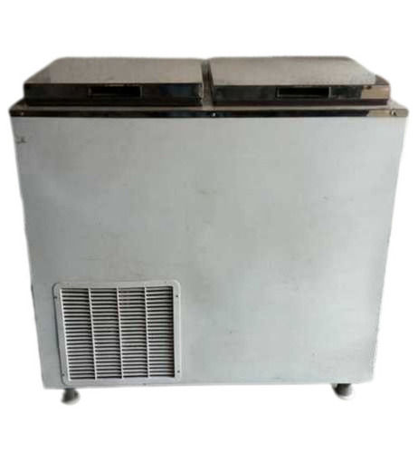 White Commercial Open Top Deep Freezer