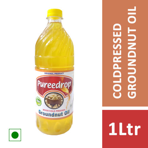 Cold Pressed Pure Groundnut Cooking Oil