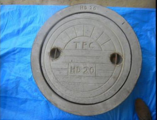 Rust Resistance Round Shape Sfrc Manhole Cover