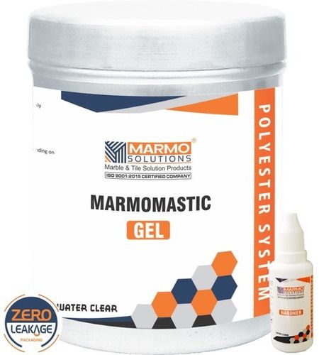 Zero Leakage Water Clear Marmomastic Gel Used For Bonding Complete Drying Time Of 24 Hours Application: Natural Stones