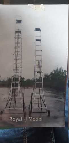 Corrosion Resistance Industrial Almunium Tower Ladder