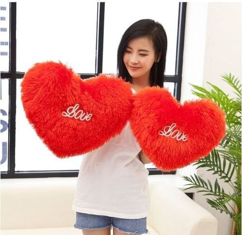 Red Cute And Lovely Minitrees Pillows