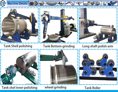 Automatic Stainless Steel Cylinder Outside Surface Grinding Polishing Machine