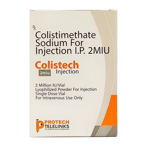 Liquid Colistimethate Sodium For Injection I.P. 2Miu Colistech 2Miu Injection