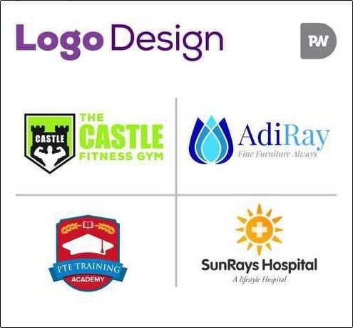 Custom Logo Design Service By Pixelwise Designs