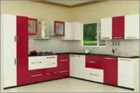 Acrylic Modern Modular Kitchen