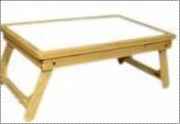 White Bed Folding Table