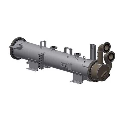 Shell And Tube Condenser - MS and SS Material 30 Piece Capacity | 1 Year Warranty Best Quality For Centralized AC
