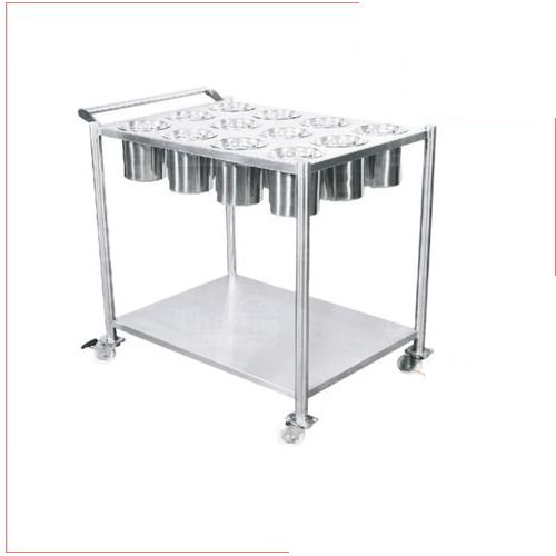 Stainless Steel Kitchen Masala Trolley