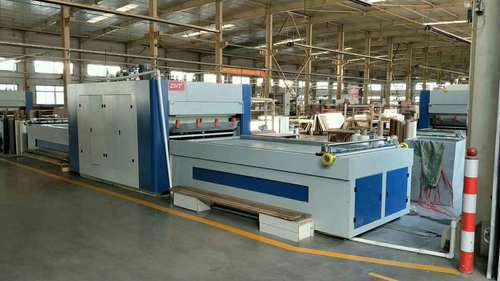 व्हाइट एंड ब्लू Tm2580F ऑटोमैटिक टॉप एंड बॉटम वैक्यूम मेम्ब्रेन प्रेस मशीन