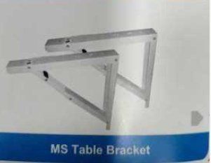 एमएस टेबल ब्रैकेट्स का आकार: 12" 