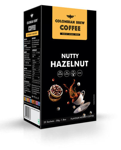 Nutty Hazelnut Instant Coffee Powder Sweet