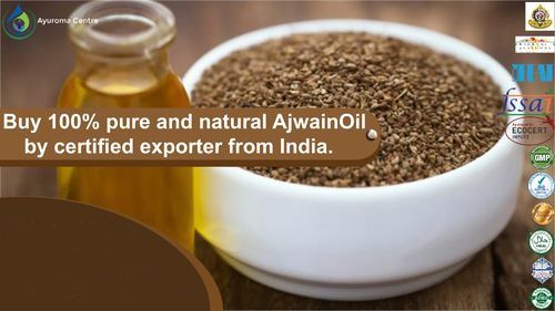 100% Pure and Natural Ajwain Oil