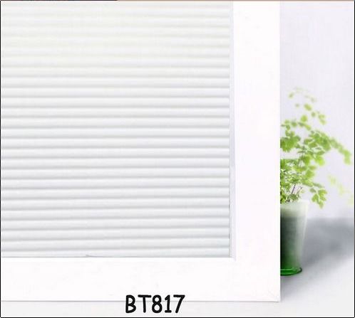 Flat Bt817 Self-Adhesive Privacy Office Window Glass Film