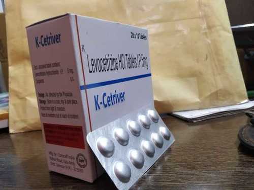 K Cetriver Tablets सामान्य दवाएं