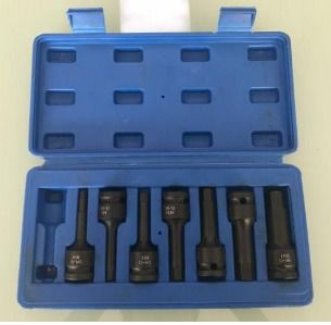 8pcs Drive Hex Bit Socket Set (H Set)