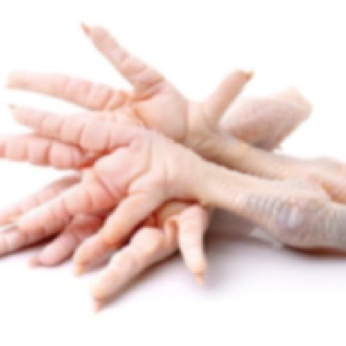 White Halal Frozen Chicken Feet