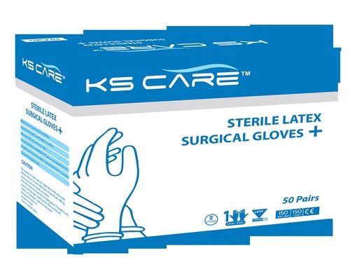 Sterile Latex Surgical Gloves Powdered