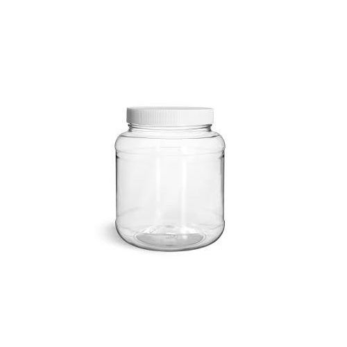 Transparent Color Plastic Jar Hardness: Rigid