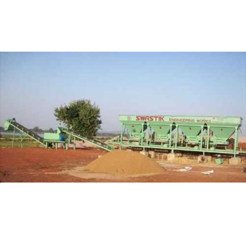 Wet Mix Macadam Plant - MS Material, Automatic Grade, Human Machine Interface Cooling System | Durable, High Strength, Reliable Performance