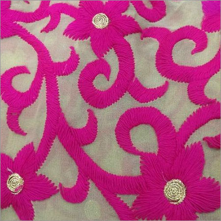 Silk Embroidery Fabric