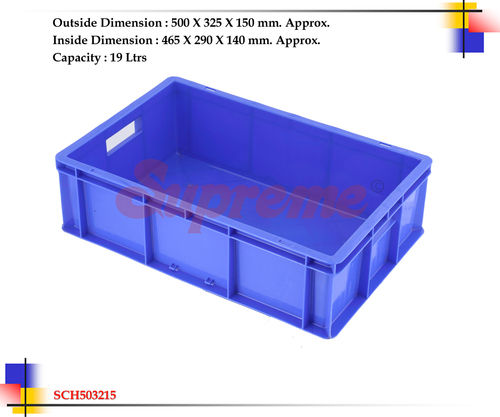 Moulded Plastic Crates