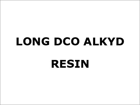 Long Dco Alkyd Resin