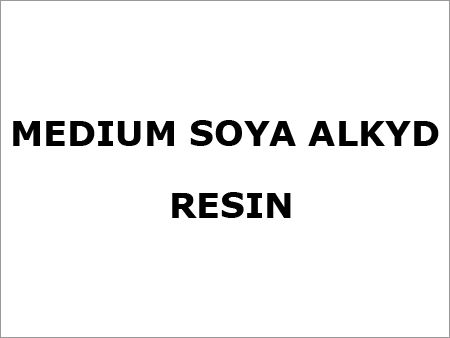 Medium Soya Alkyd Resin
