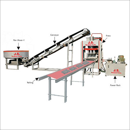 Liquid Semi Automatic Bricks Machine