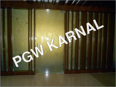 Designer Partition Glass