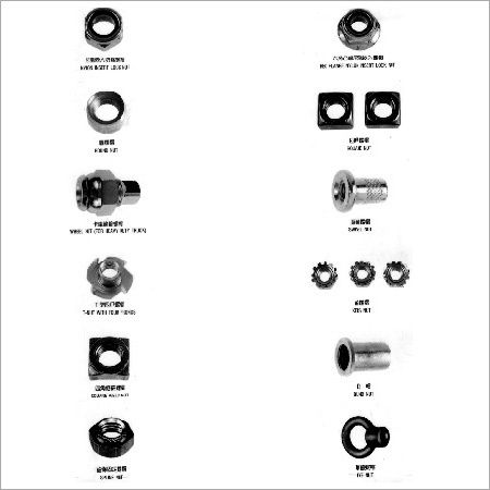 High Tensile Fasteners - Square, Hexagon, Castle Head Variants | Durable, High Strength Design