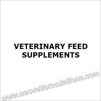 Veterinary Feed Supplements
