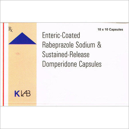 Brass Rabeprazole Sodium Domperidone Capsule