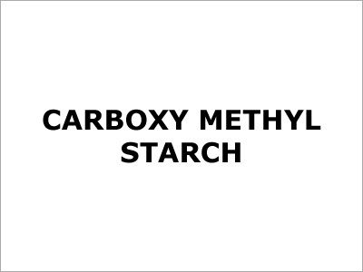 Electrode Grade Carboxy Methyl Starch Ambient Temperature: 0-50 Celsius (Oc)