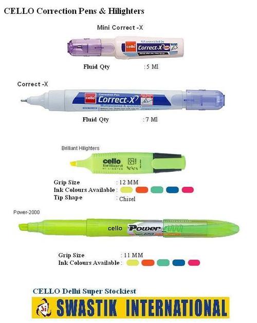 Correction Pens