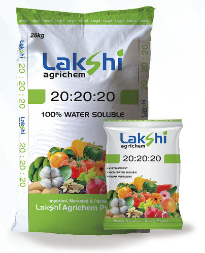 Npk 20 20 20 Water Soluble Fertilizer