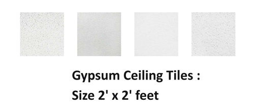 Gypsum Ceiling tiles
