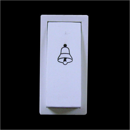 Black 1Module Bell Push Switches