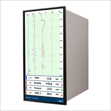 White Paperless Smart Chart Recorder