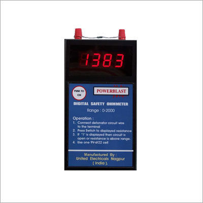 Powerblast Digital Safety OHM Meter