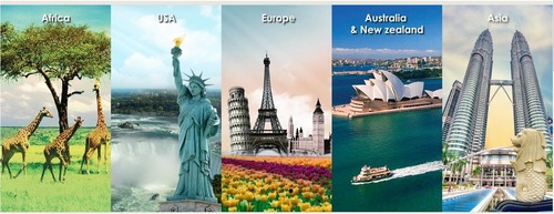 International Tour Packages By R WORLD TOURS & TRAVELS