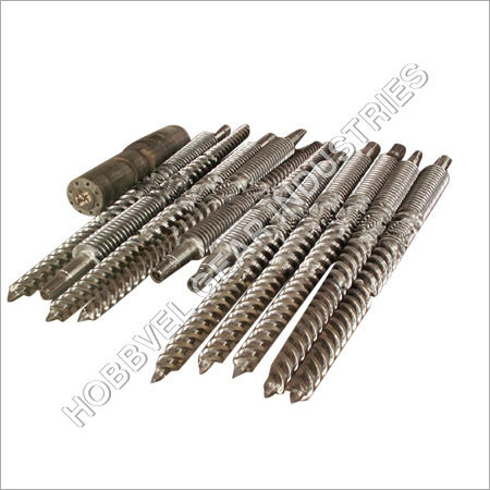 Conical Double Barrel Screw