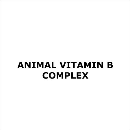 Animal Vitamin B Complex